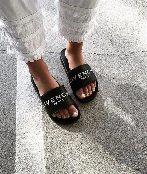 designer slides women's givenchy|Givenchy slides on sale.